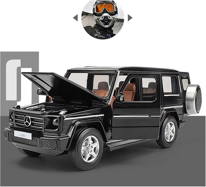 MSZ 1:32 Mercedes-Benz G 350 d Die-Cast Model Car – Black| Pull Back, Openable Doors, Light & Sound (68436)