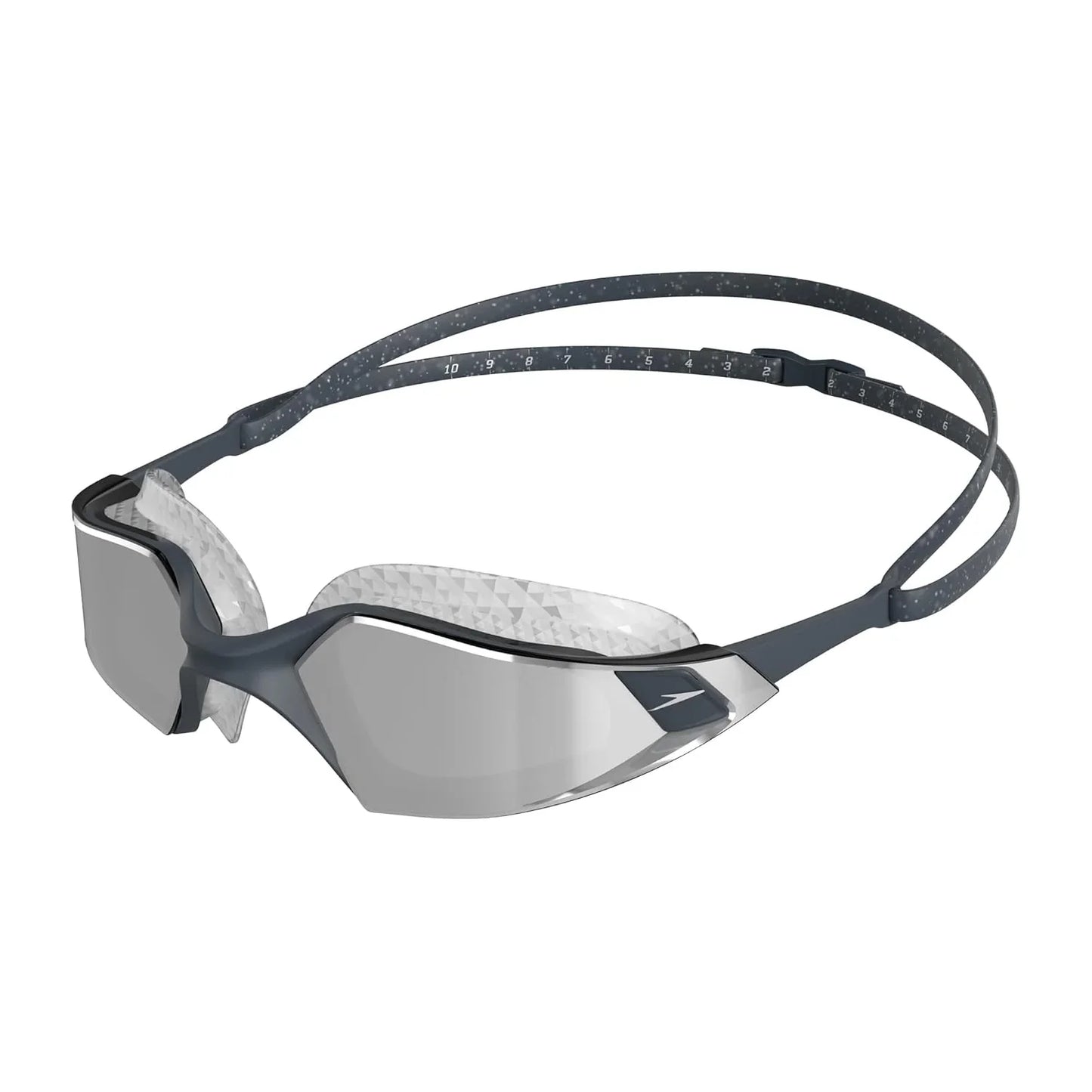 Speedo Unisex Adult Aquapulse Pro Mirror-Lens Swim Goggles - Anti-Fog, UV Protection