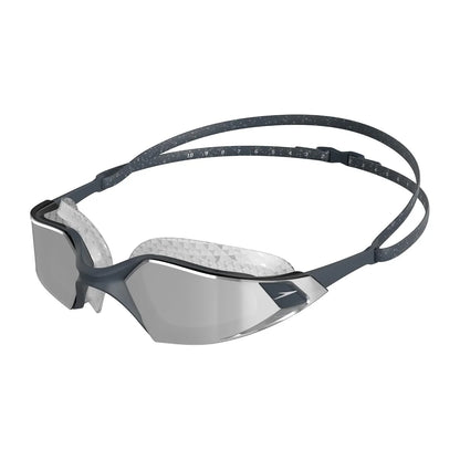 Speedo Unisex Adult Aquapulse Pro Mirror-Lens Swim Goggles - Anti-Fog, UV Protection