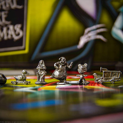 Monopoly Disney Nightmare Before Christmas Board Game | Collectible Monopoly Tim Burton Nightmare Before Christmas Movie | Collectible Monopoly Tokens