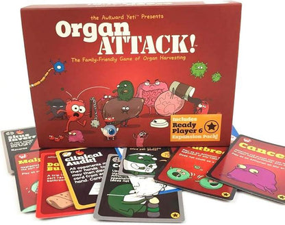 Organ Attack : Human Organ Attack Card Game - Jaiman Toys