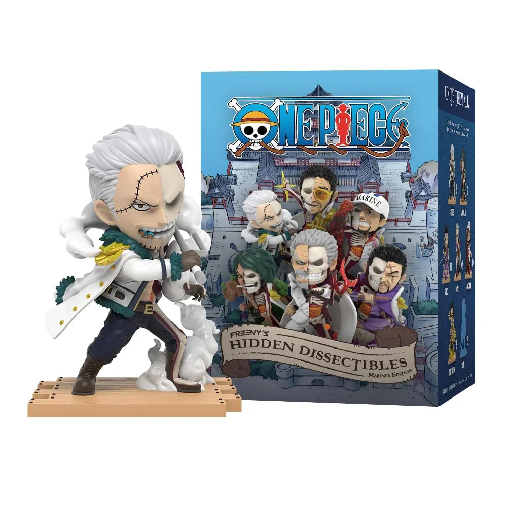 Mighty Jaxx Ultimate Action figure One Piece Freeny's Hidden Dissectibles: Marines Edition Blind Box (1 Random Figure) - Jaiman Toys
