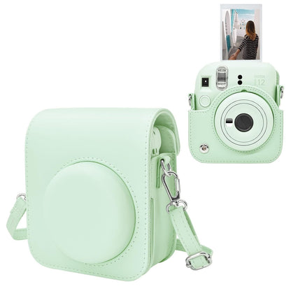 Fujifilm Instax Mini 12 Accessories: 1 PU Camera Case + 20 Films Shot + 1 Photo Album + 1 PU Camera Pouch