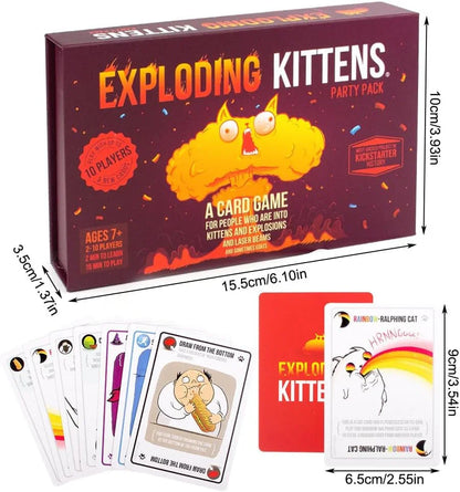 Exploding Kittens Party Pack Card Game - Jaiman Toys
