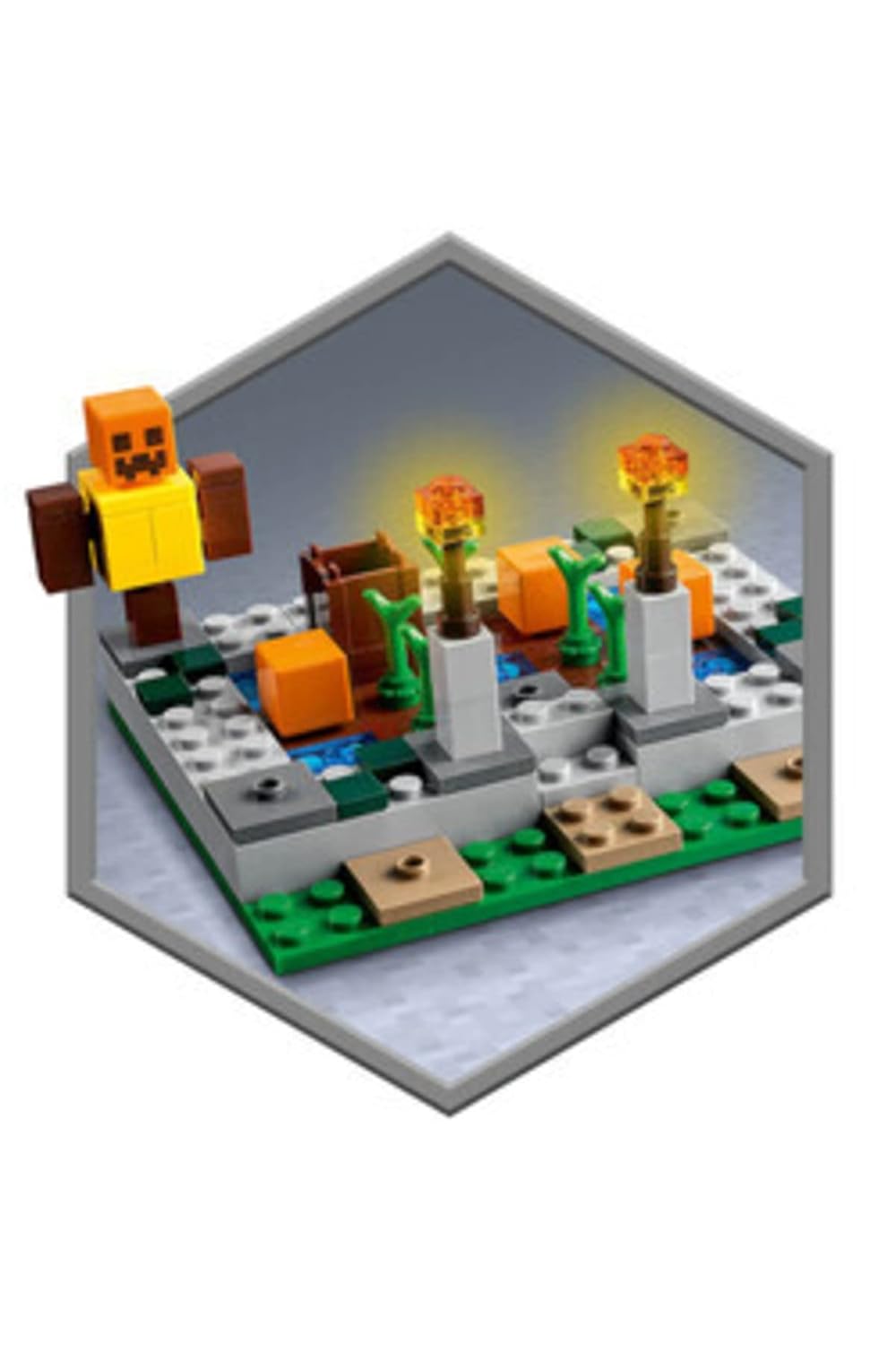 Lego Minecraft The Abandoned Village 21190 Building Toy Set for Kids, Girls, and Boys Ages 8+ (422 Pieces)
