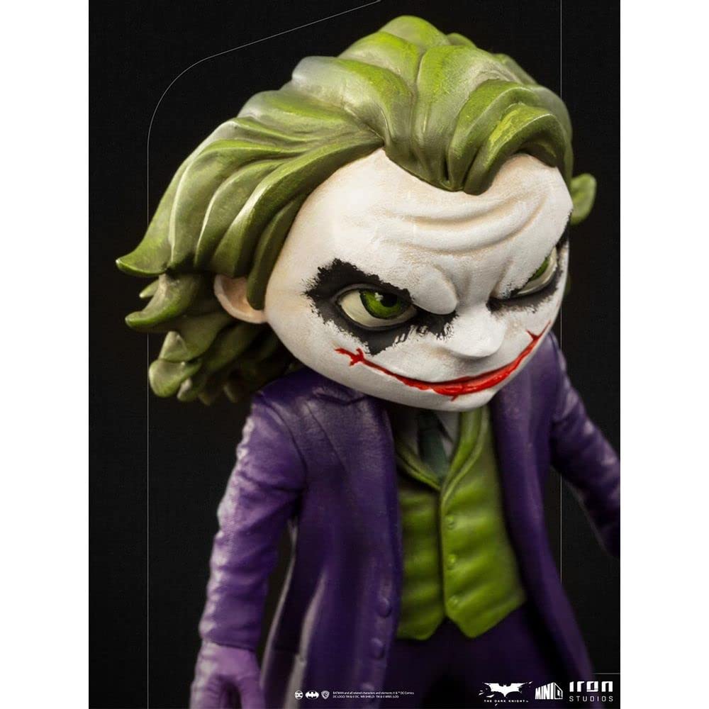 Iron Studios MiniCo Dark Knight The Joker Collectible Figurine for Age 14+ Years