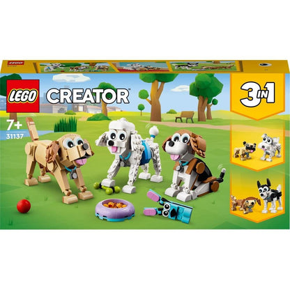 LEGO 31137 Creator Adorable Dogs Building Toy Set (475 Pieces)