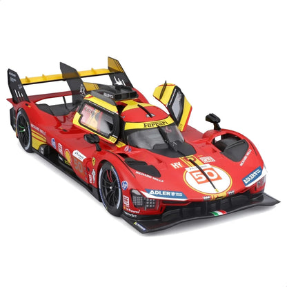 Bburago 1:18 Ferrari 499P #50 – 24H Le Mans Champion 2024 Diecast Model Car
