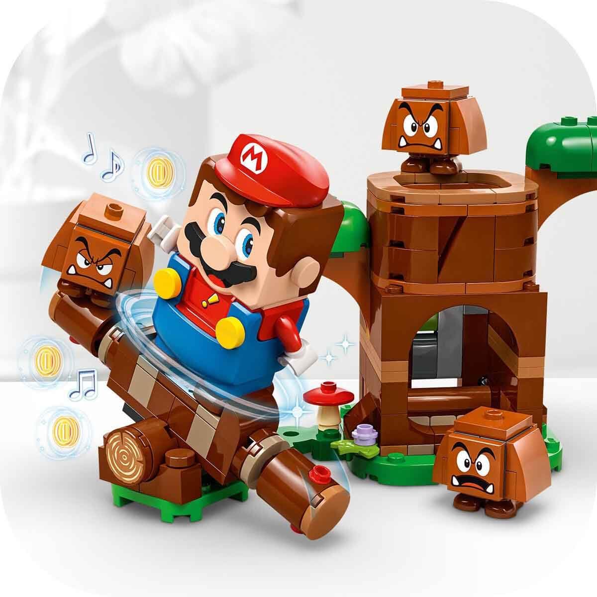 LEGO Super Mario Nintendo Collectible Goombas Playground, Creative Game with Rocker, 3 Video Game Character Figures, Gift for Boys and Girls Ages 7 and Up 71433