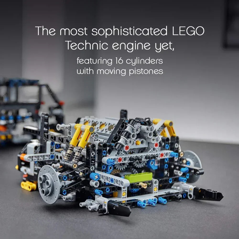 LEGO 42083 Technic Bugatti Chiron , for Adult Collection , Sports Car  (3599 Pieces)