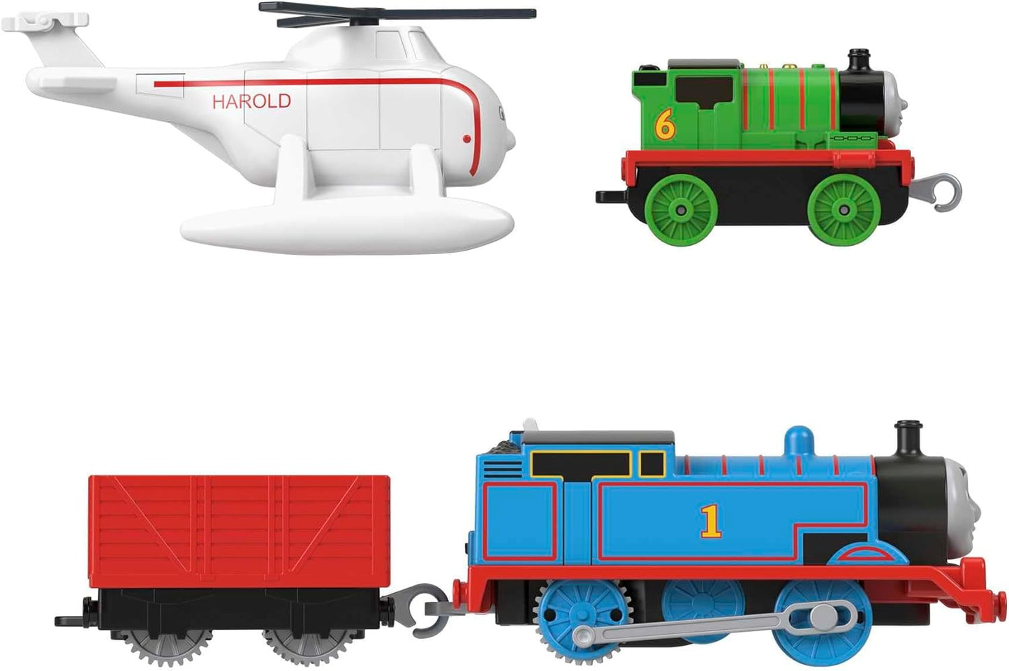 Thomas & Friends Multi-Level Toy Track Set, Trains & Cranes Super Tower, 2.5 Ft Tall with 3 Characters for Preschool Kids Ages 3+ Years - GXH09