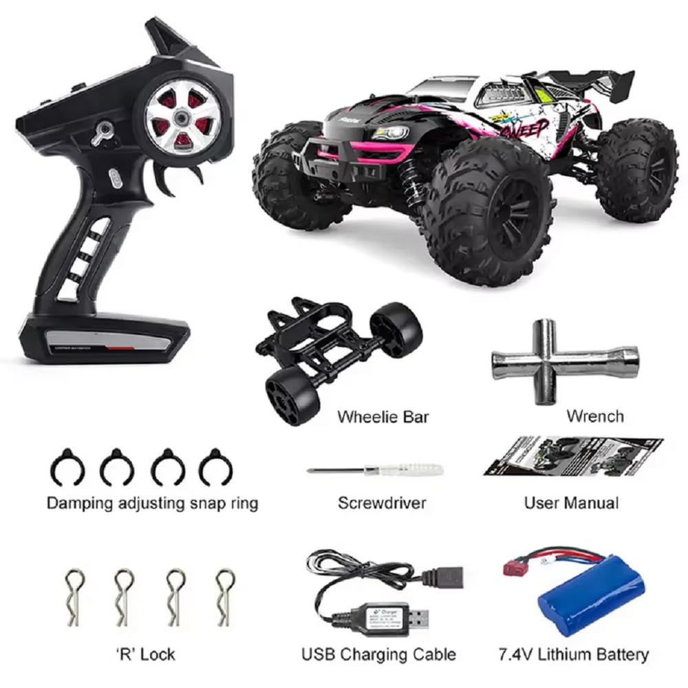 SUCHIYU SCY-16101PRO 1:16 Scale 4WD Brushless RC Off-Road Truck with 2.4GHz Remote – 70 km/h Hobby Grade
