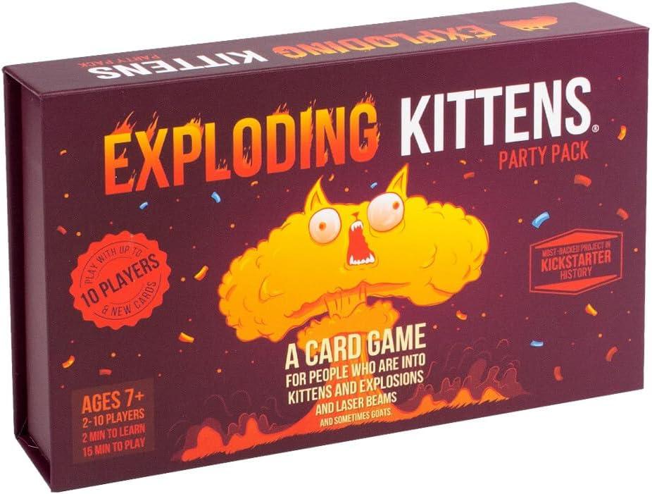 Exploding Kittens Party Pack Card Game - Jaiman Toys