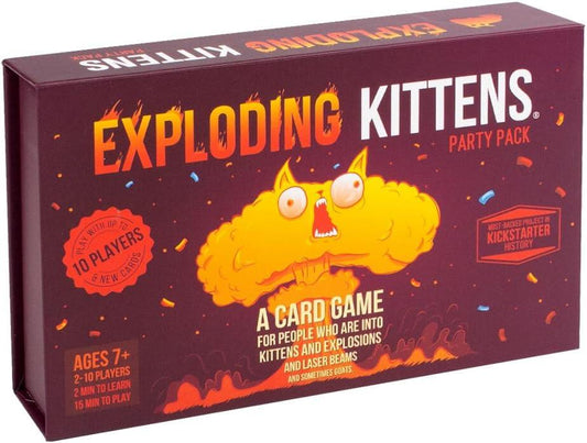 Exploding Kittens Party Pack Card Game - Jaiman Toys