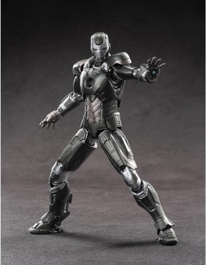 ZD Toys Iron Man MK14 1:10 Scale Non-Light-Up Action Figure | Iron 3 Collectible with Interchangeable Hands & Effect Parts | Model 1906-14