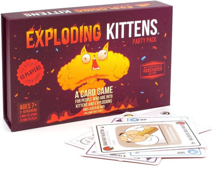 Exploding Kittens Party Pack Card Game - Jaiman Toys