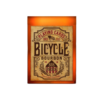 Bicycle Bourbon Playing Cards – Vintage Poker Deck with Air-Cushion Finish & Copper Foil Tuck Box