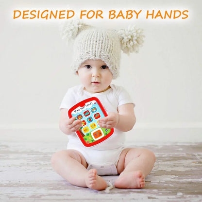 Hola! My Baby Tablet Mobile Tab with Music & Lights – ABC, Numbers, Colors Interactive Learning Toy for Toddlers | Multicolor, Ages 3+ - Jaiman Toys