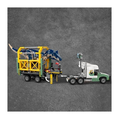 Lego 76966 Jurassic World Dinosaur Missions Allosaurus Transport Truck 588 Pieces