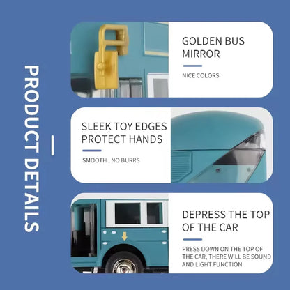 TRIPMODE BUS - LUXURY BUS MODEL with Light and Sound effects Age 3+