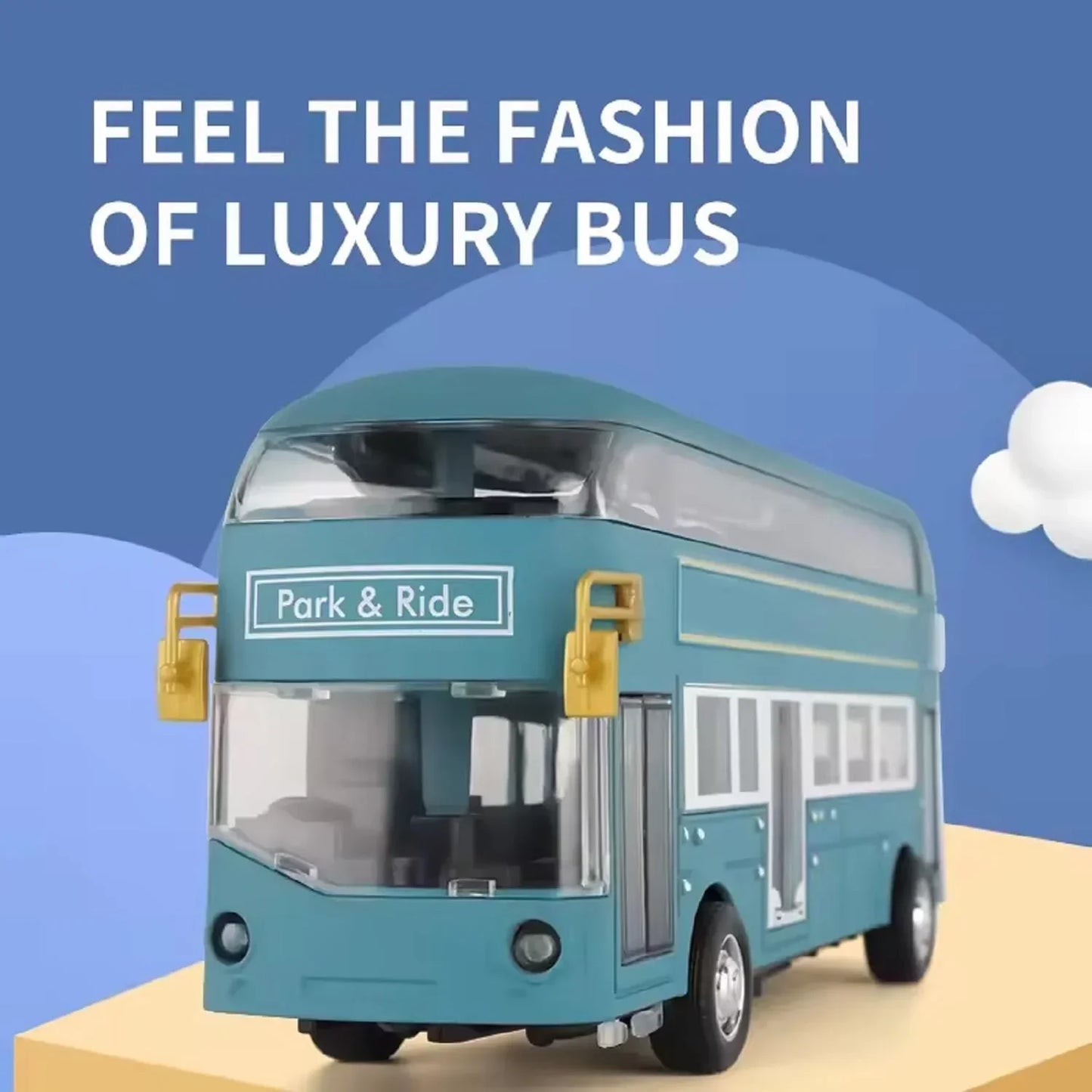 TRIPMODE BUS - LUXURY BUS MODEL with Light and Sound effects Age 3+