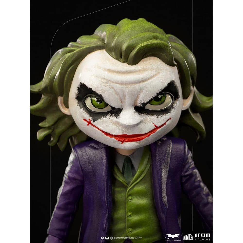 Iron Studios MiniCo Dark Knight The Joker Collectible Figurine for Age 14+ Years