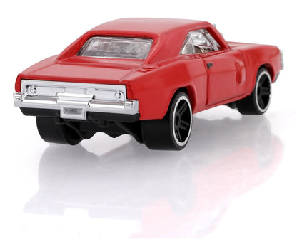 JAMS 1:64 DC Jams Red Muscle Toy Car with Bonnet Supercharger – Blister Pack, Ages 3+
