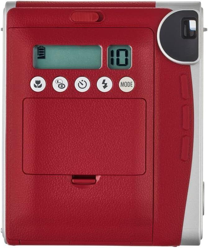 Fujifilm Instax Mini 90 Neo Classic Instant Film Camera – Retro Design  - Red