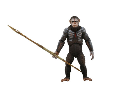 Dawn of the Planet of the Apes Caesar 7-Inch Action Figure with Spear – Collectible