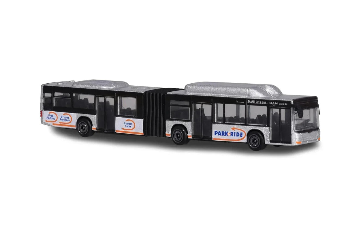 Majorette Man City Bus & Siemens Avenio Tram – Perfect for Young Collectors! - Jaiman Toys