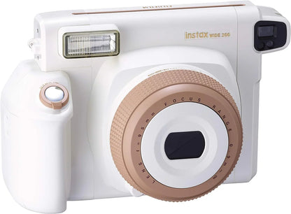 Fujifilm Instax 300 Wide Instant Film Camera – Toffee Color,  - White