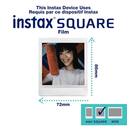 Fujifilm Instax Square Link Goodness Box - 100 Shots of Pure Creativity - (60 Glossy  + 40 Designer)