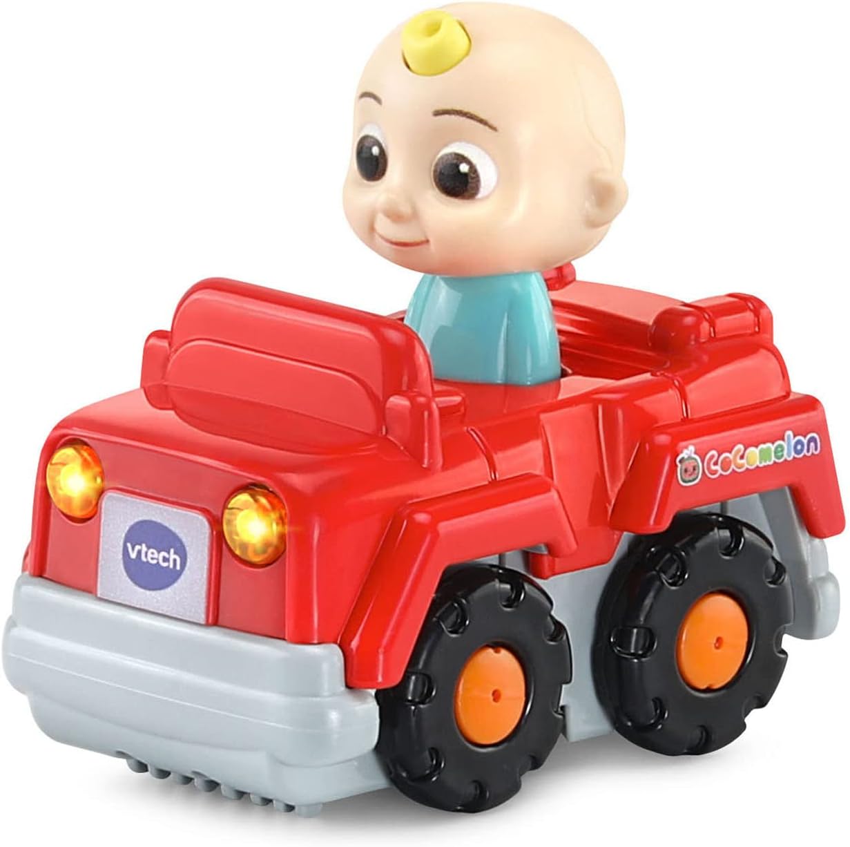 VTech CoComelon Go! Go! Smart Wheels Treehouse Track Set | Interactive Treehouse Raceway Playset with JJ SmartPoint Vehicle, Lights, Sounds & Educational Play