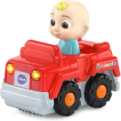 VTech CoComelon Go! Go! Smart Wheels Treehouse Track Set | Interactive Treehouse Raceway Playset with JJ SmartPoint Vehicle, Lights, Sounds & Educational Play