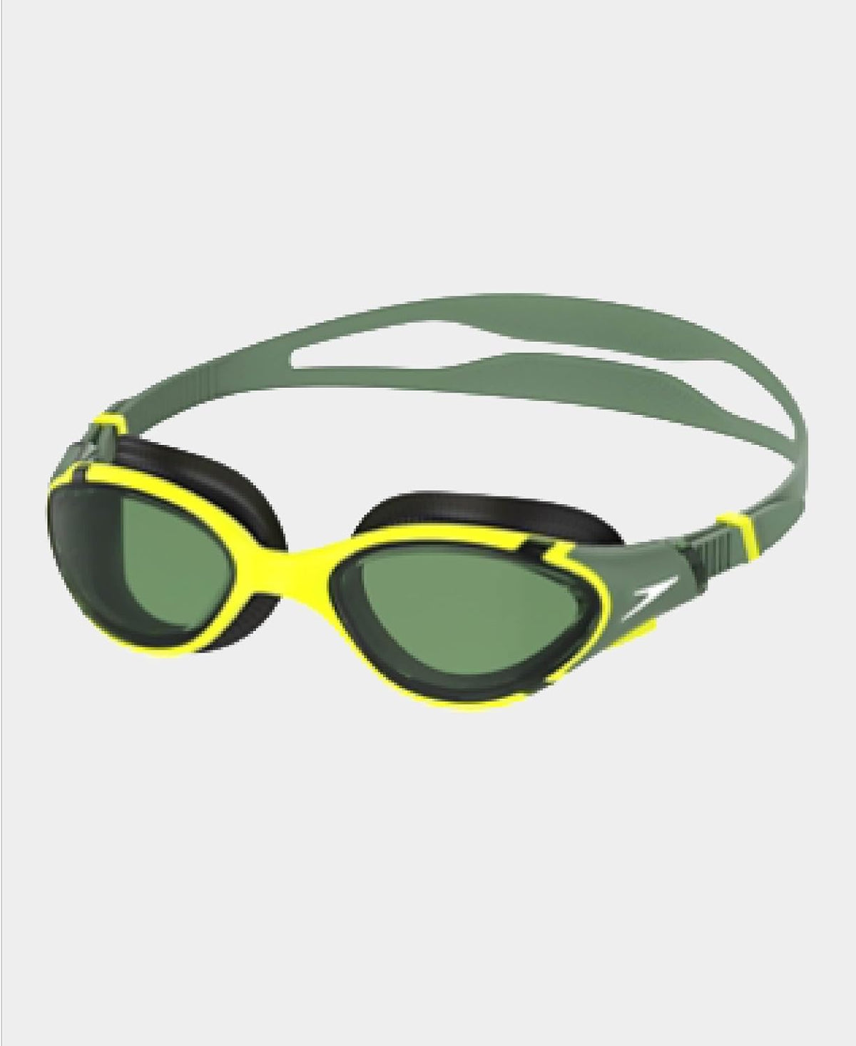 Speedo Unisex Adult Biofuse 2.0 Polarised Tint-Lens Swim Goggles - Black & Green