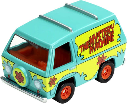 Hot Wheels Premium Pop Culture Combo Pack – Scooby-Doo The Mystery Machine + Mattel 80th Anniversary Kool Kombi Die-Cast Vehicles with Real Riders