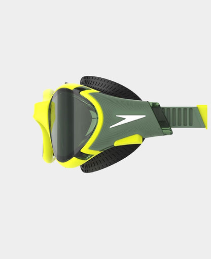 Speedo Unisex Adult Biofuse 2.0 Polarised Tint-Lens Swim Goggles - Black & Green