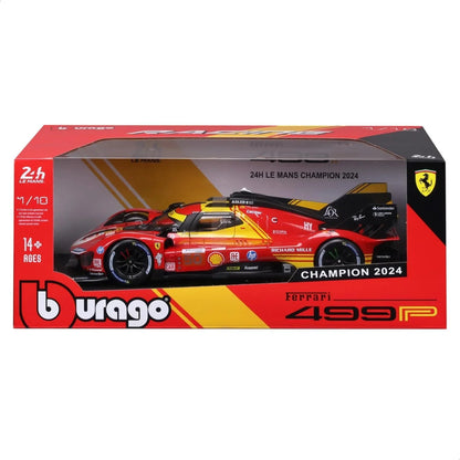 Bburago 1:18 Ferrari 499P #50 – 24H Le Mans Champion 2024 Diecast Model Car