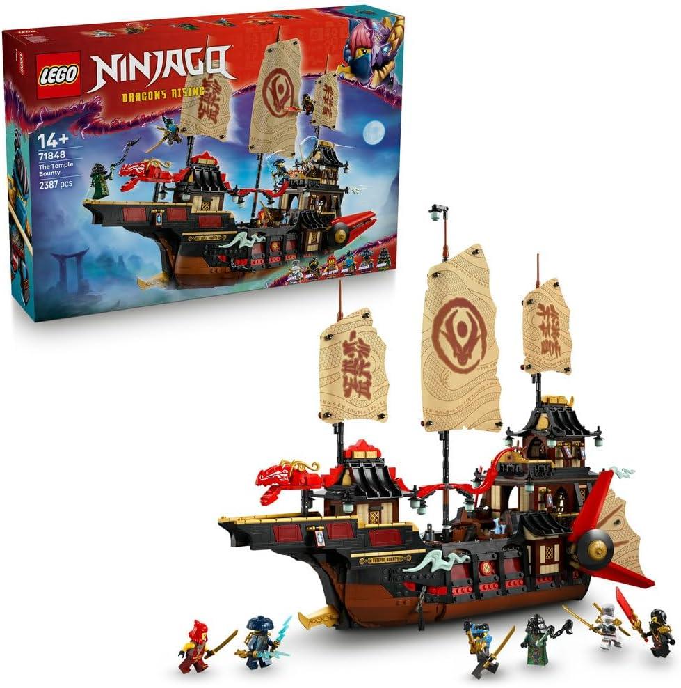 LEGO 71848 NINJAGO The Temple Bounty Building Set (2387 Pieces) - Jaiman Toys