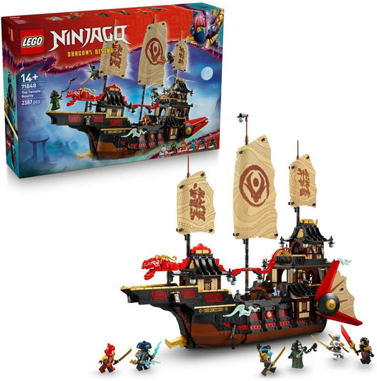 LEGO 71848 NINJAGO The Temple Bounty Building Set (2387 Pieces) - Jaiman Toys