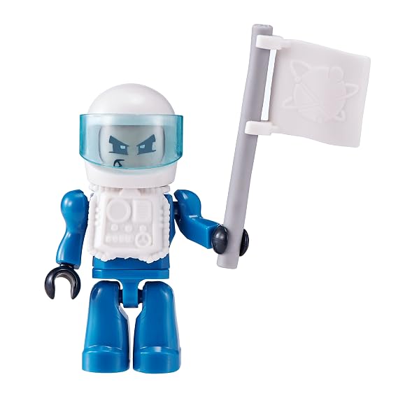 ZURU MAX Build More Mini Figure Set – 15 Collectible Figures, 30+ Accessories, Compatible Building Toy Minifigures for Kids Ages 5+