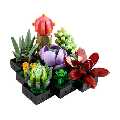 LEGO 10309 Succulents Plant Decor Building Kit For The Kids Age 18+ (771 Pieces) - Botanical Collection