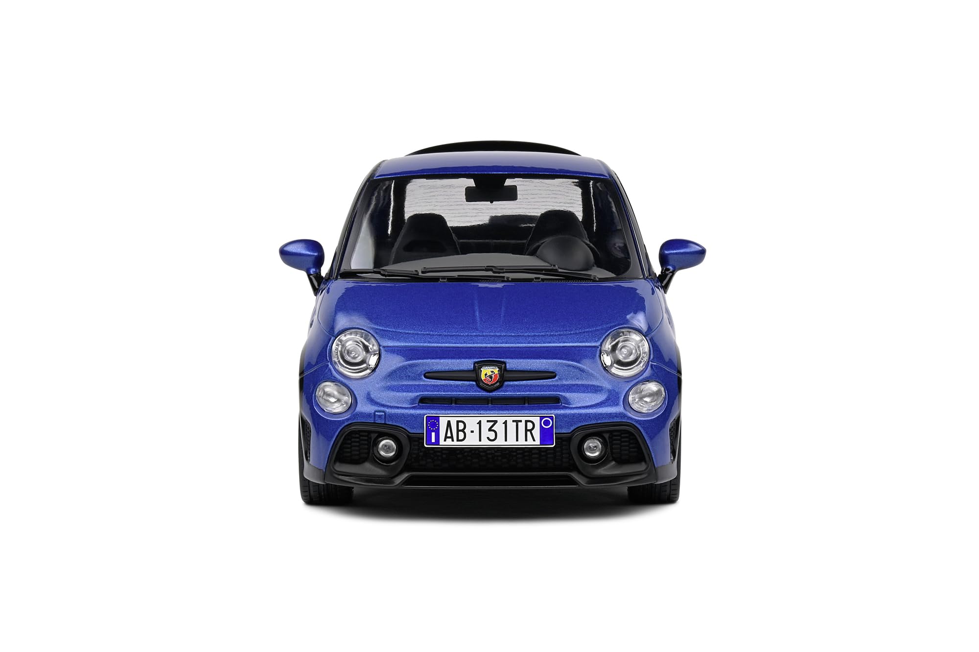 Solido 1:18 Fiat 500 Abarth Die-Cast Model Car – Blue Collector