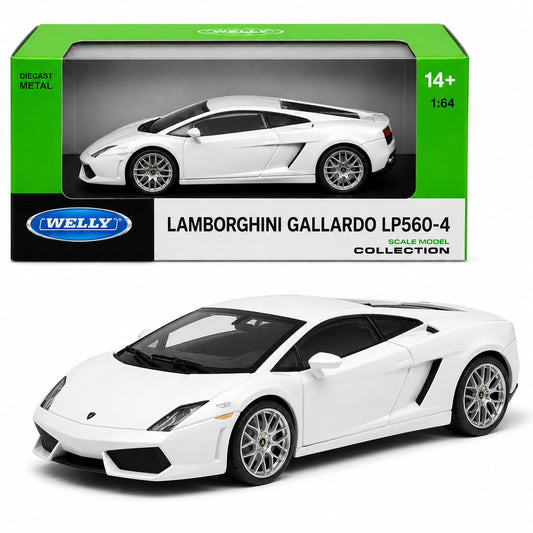 Welly 1:64 Lamborghini Gallardo LP560-4 White
