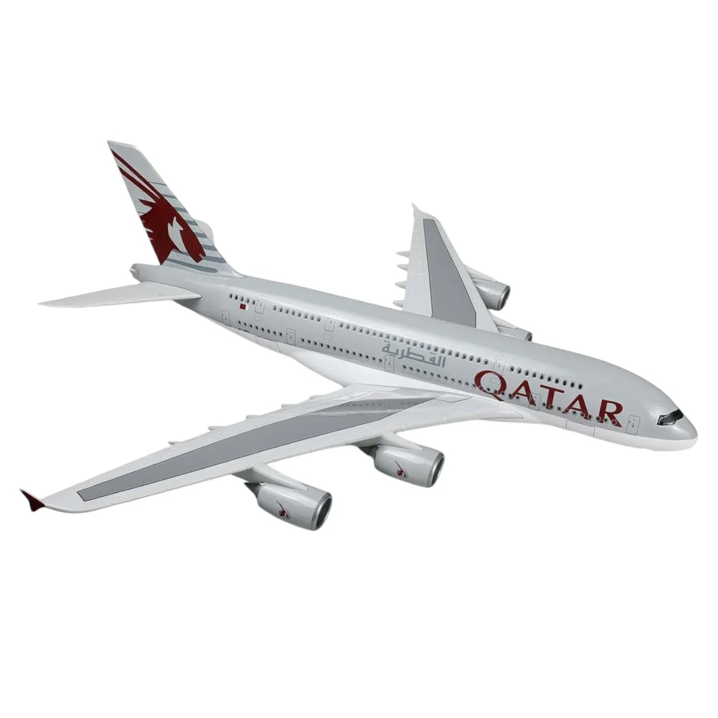 Diecast Aeroplane Display Display Model Airplane : A380 Qatar Airways 46 cm - Jaiman Toys