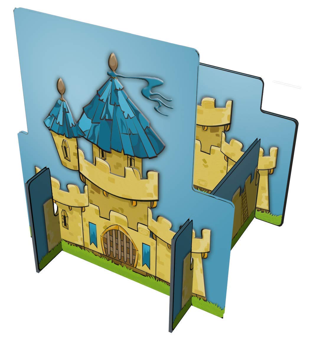 Blue Orange Games Kingdomino Strategy Board Game – Tile-Placement & Kingdom-Building Game for Family, Kids & Adults (2–4 Players, Ages 8+)