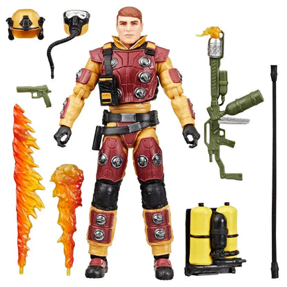 G.I. Joe Classified Series Blowtorch – 6 Inch Action Figure with 10 Accessories - Jaiman Toys