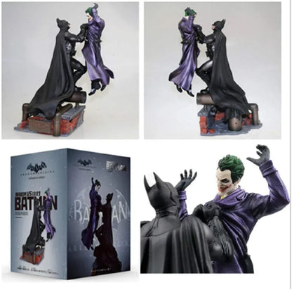 Batman vs The Joker Arkham City Showdown – 30cm Ultimate Action Figure, Premium Collector’s Statue | DC Comics Luxury Edition hw - Jaiman Toys
