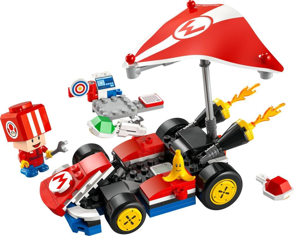 LEGO 72032 Super Mario Standard Kart Building Set – 174 Pieces Mario Kart Playset