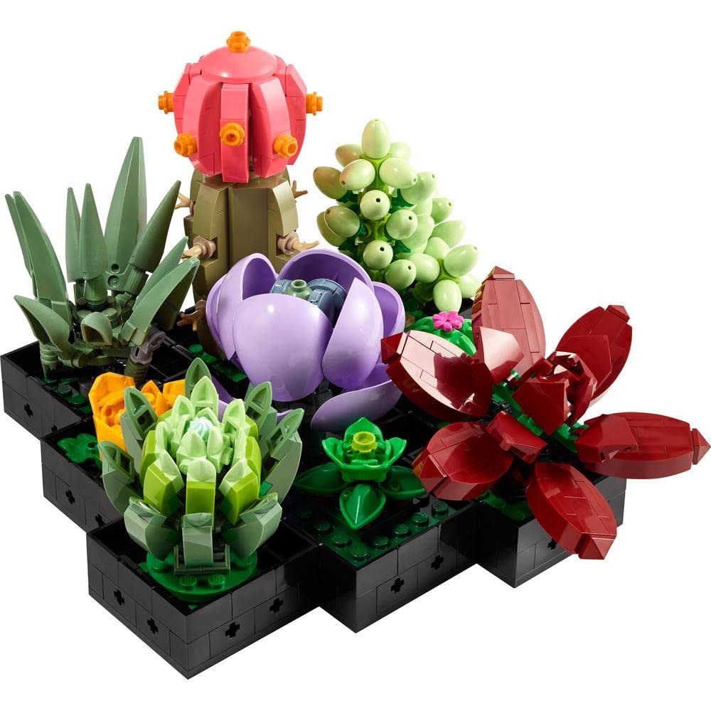 (Box Damage) LEGO 10309 Succulents Plant Decor Building Kit For The Kids Age 18+ (771 Pieces) (Copy)